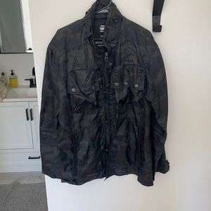 Men’s G-Star Raw light weight jacket with subtle camo print